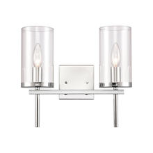  CN290213 - Thomas - Oakland 13.5'' Wide 2-Light Vanity Light - Chrome