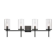  CN290416 - Thomas - Oakland 32.5'' Wide 4-Light Vanity Light - Black