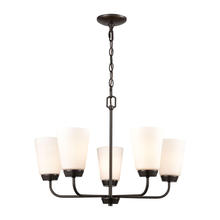  CN310521 - Thomas - Winslow 25'' Wide 5-Light Chandelier - Oil Rubbed Bronze