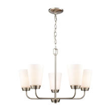  CN310522 - Thomas - Winslow 25'' Wide 5-Light Chandelier - Brushed Nickel