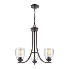  CN320321 - Thomas - Calistoga 23'' Wide 3-Light Chandelier - Oil Rubbed Bronze