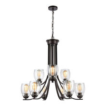  CN320921 - Thomas - Calistoga 30.5'' Wide 9-Light Chandelier - Oil Rubbed Bronze