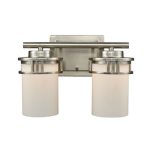  CN578212 - Thomas - Ravendale 12'' Wide 2-Light Vanity Light - Brushed Nickel