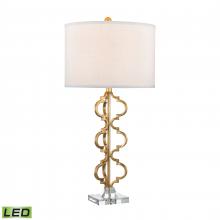 ELK Home D2931-LED - Castile 32&#39;&#39; High 1-Light Table Lamp - Gold Leaf - Includes LED Bulb