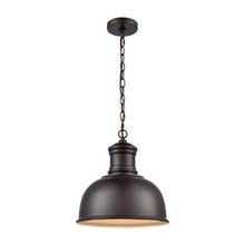  EN130146 - Thomas - Cedar Park 13'' Wide 1-Light Outdoor Pendant - Oil Rubbed Bronze