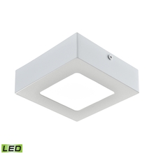  FML6125-AC-30 - Thomas - Warwick Integrated LED Square Flushmount in Matte White - Small