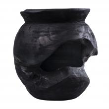  H0627-10914 - Ross Vessel - Large Ebonized