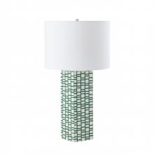  H0809-11884 - Etten 27'' High 1-Light Table Lamp - Green