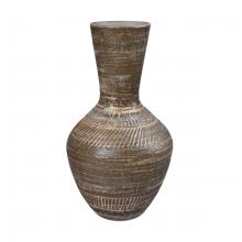  S0017-11247 - Ana Vase - Rusted Coffee