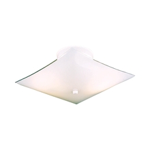  SL123 - Thomas - Ceiling Essentials 12'' Wide 2-Light Flush Mount - White