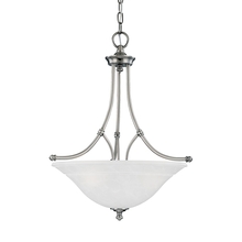  SL824641 - Thomas - Harmony 21'' Wide 3-Light Pendant - Satin Pewter