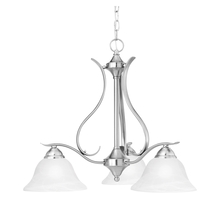  SL863378 - Thomas - Prestige 26.5'' Wide 3-Light Chandelier - Brushed Nickel