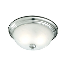  SL869178 - Thomas - Ceiling Essentials 12'' Wide 1-Light Flush Mount - Brushed Nickel