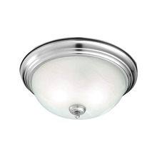  SL869278 - Thomas - Harmony 14'' Wide 2-Light Flush Mount - Brushed Nickel