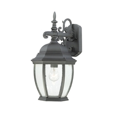 ELK Home SL92297 - Thomas - Covington 18&#39;&#39; High 1-Light Outdoor Sconce - Black