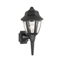 ELK Home SL94427 - Thomas - Outdoor Essentials 18&#39;&#39; High 1-Light Outdoor Sconce - Black