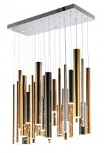  E10017-MPLT - Flute-Linear Pendant