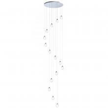  E21569-18PC - Dewdrop-Multi-Light Pendant