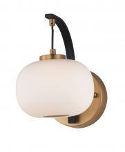  E25062-92BKGLD - Soji-Wall Sconce