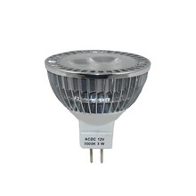 ET2 BUL-3W-MR16-FL-CL-12V - 3W LED MR16 3000K 12V Bulb Clear