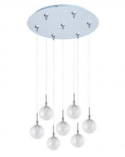  E93772-79SN - Starburst-Multi-Light Pendant